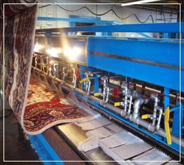 persian rug cleaning in Toronto: rug washing step 2