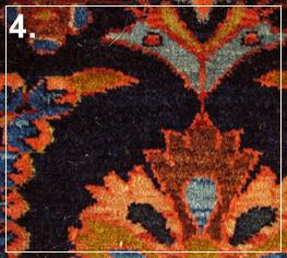 rug repair: rug moth proofing step of repairing - step 4